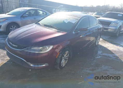 2015 Chrysler 200 Limited from USA, damaged, VIN 1C3CCCAB7FN718411